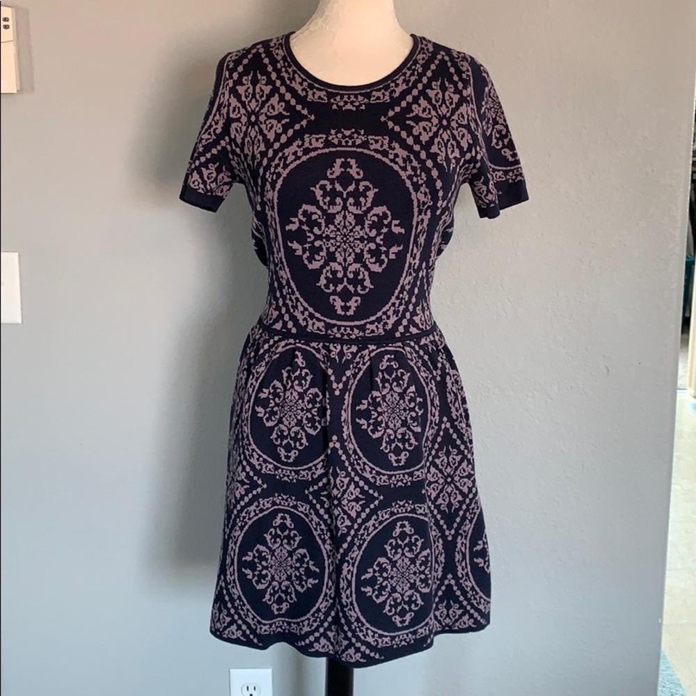 Romeo + Juliet Couture Jacquard Sweater Dress